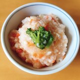 【離乳食後期】野菜たっぷりケチャップおじや